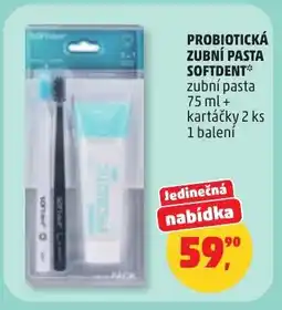 Penny Market Probiotická zubní pasta softdent nabídka
