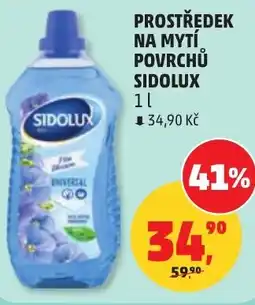 Penny Market Prostředek na mytí povrchů sidolux nabídka