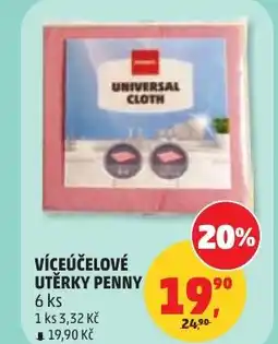 Penny Market Víceúčelové utěrky penny nabídka