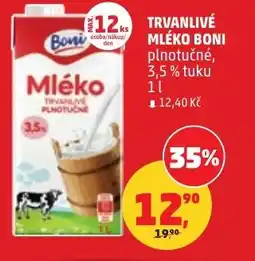 Penny Market Trvanlivé mléko boni nabídka
