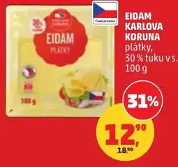 Penny Market Eidam karlova koruna plátky nabídka
