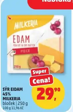 Penny Market Sýr eidam 45% milkeria bloček nabídka