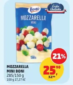 Penny Market Mozzarella mini boni nabídka