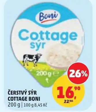 Penny Market Čerstvý sýr cottage boni nabídka