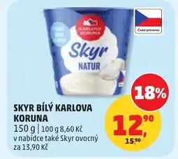 Penny Market Skyr bílý karlova koruna nabídka