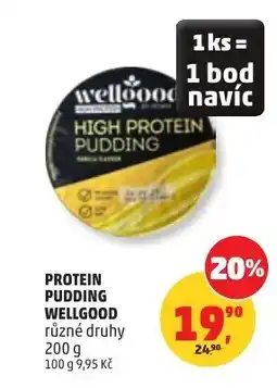 Penny Market Protein pudding wellgood nabídka