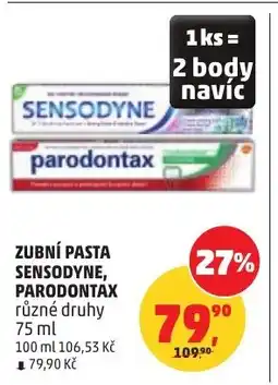 Penny Market Zubní pasta sensodyne, parodontax nabídka