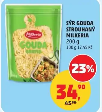 Penny Market Sýr gouda strouhaný milkeria nabídka