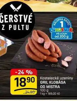 Flop GRIL KLOBÁSA OD MISTRA nabídka