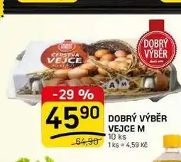 Flop DOBRÝ VÝBĚR VEJCE M 10 ks nabídka