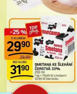 Flop METANA KE ŠLEHÁNÍ ČERSTVÁ 33% nabídka