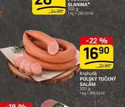 Flop POLSKÝ TOČENÝ SALÁM nabídka
