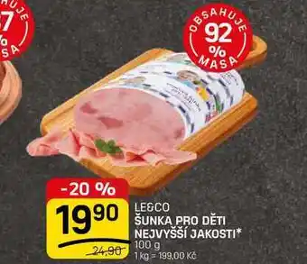 Flop ŠUNKA PRO DĚTI NEJVYŠŠÍ JAKOSTI nabídka