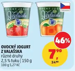 Penny Market Ovocný jogurt z valašska nabídka