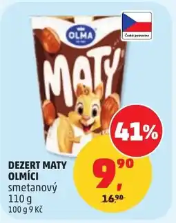 Penny Market Dezert maty olmíci smetanový nabídka