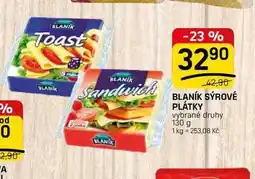 Flop BLANÍK SÝROVÉ PLÁTKY vybrané druhy nabídka