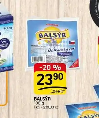Flop BALSÝR nabídka