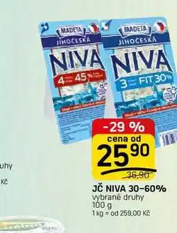 Flop JČ NIVA 30-60% vybrané druhy nabídka
