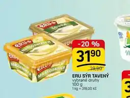 Flop ERU SÝR TAVENÝ vybrané druhy nabídka