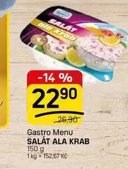 Flop SALÁT ALA KRAB nabídka