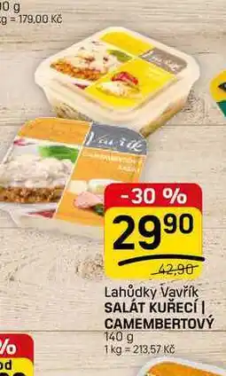 Flop SALÁT KUŘECÍ | CAMEMBERTOVÝ nabídka