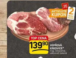 Flop VEPŘOVÁ KRKOVICE* 1 kg, chlazená, vakuově balená nabídka