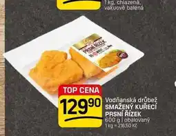 Flop SMAŽENÝ KUŘECÍ PRSNÍ ŘÍZEK nabídka