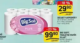 Flop BIG SOFT TOALETNÍ PAPÍR PLUS* 16 ks | 2vrstvý nabídka