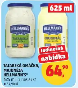 Penny Market Tatarská omáčka, majonéza hellmann's nabídka
