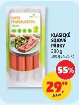 Penny Market Klasické sójové párky nabídka