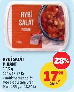 Penny Market Rybí salát pikant nabídka