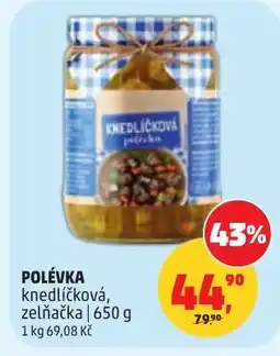 Penny Market Polévka knedlíčková, zelňačka nabídka