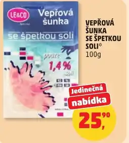 Penny Market Vepřová šunka se špetkou soli nabídka