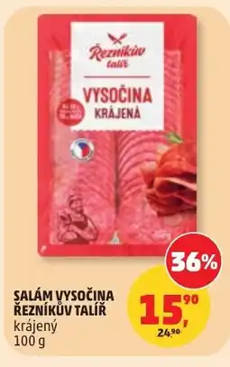 Penny Market Salám vysočina řezníkův talíř nabídka