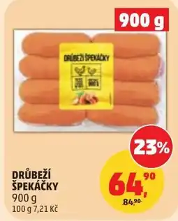 Penny Market Drůbeží špekáčky nabídka