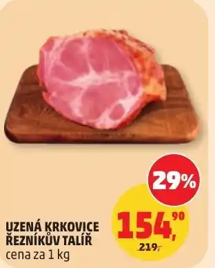 Penny Market Uzená krkovice řezníkův talíř nabídka