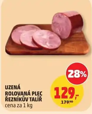 Penny Market Uzená rolovaná plec řezníkův talíř nabídka