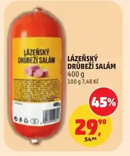 Penny Market Lázeňský drubeží salam nabídka