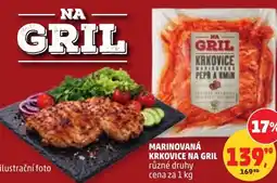 Penny Market Marinovaná krkovice na gril nabídka