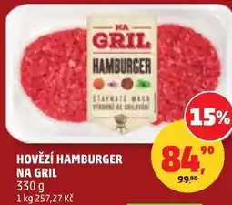 Penny Market Hovězí hamburger na gril nabídka