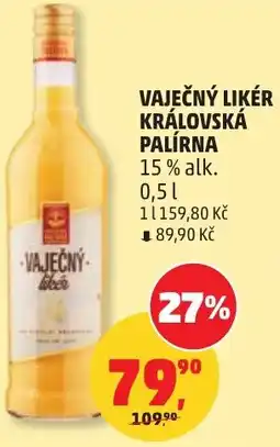 Penny Market Vaječný likér královská palírna nabídka