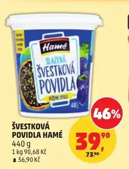 Penny Market Švestková povidla hamé nabídka