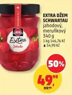 Penny Market Extra džem schwartau jahodový, meruňkový nabídka