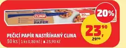 Penny Market Pečicí papír nastříhaný clina nabídka