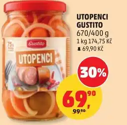Penny Market Utopenci gustito nabídka