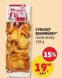 Penny Market Cyrilovy brambůrky nabídka