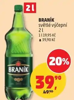Penny Market Braník světlé výčepní nabídka