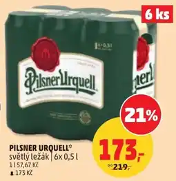 Penny Market Pilsner urquell světlý ležák nabídka