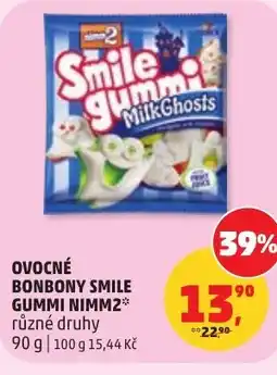 Penny Market Ovocné bonbony smile gummi nimm2 nabídka