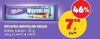 Penny Market Oplatka waffelini milka nabídka